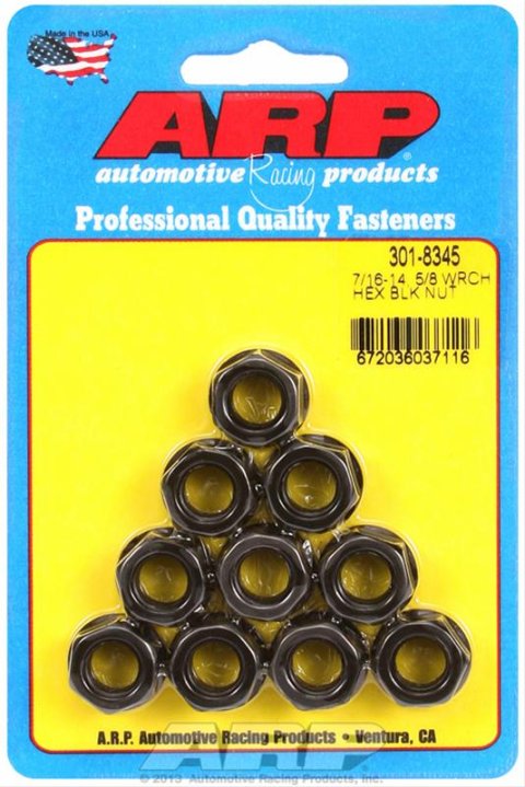 ARP 7/16-14 hex nut kit