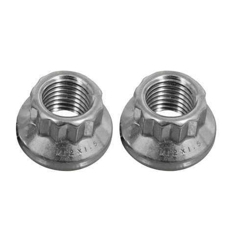 ARP M12 X 1.50 (M14 wr) SS 12pt 2pc nut kit