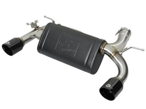 aFe MACH Force XP 16-17 BMW 340i/iX 440i/iX L6-3.0L (t) SS Axle-Back Exhaust w/Black Tip