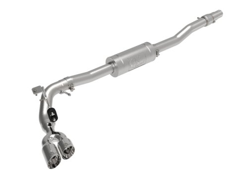 aFe Rebel Series 3in 304 SS Cat-Back Exhaust Side Exit w/ Polished Tips 19 Ford Ranger L4-2.3L (t)