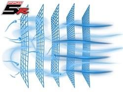 aFe MagnumFLOW Air Filters UCO P5R A/F P5R 3-1/2F x5B x 3-1/2T x 5H
