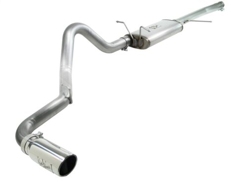 aFe MACH Force XP Exhaust Cat-Back 3in SS-409 w/ Polished Tip 97-03 Ford F-150 V8 4.6/5.4L