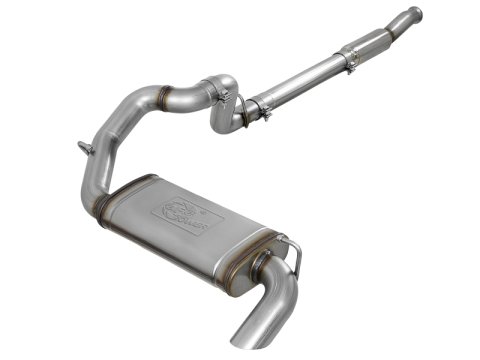 aFe MACH Force XP 18-20 Jeep Wrangler (JL) L4-2.0L (t) 3in 409 SS Cat-Back Hi-Tuck Exhaust