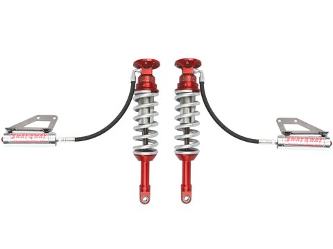 aFe Sway-A-Way 10-14 F150/Raptor 6.2L 3.0 Front Coilover Kit w/ Remote Reservoirs and Compr Adjuster