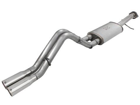 aFe Power MACH Force XP Exhaust System Cat-Back 409 Stainless Steel 07-08 Hummer H2 V8 6.0L/6.2L