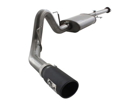 aFe MACH Force XP SS Exhaust 3in Cat-Back w/4.5in Black Tip 11-14 Ford F150 Ecoboost V6 3.5Ltt