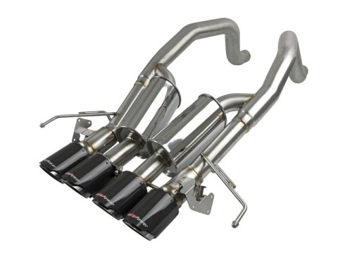 aFe MACH Force XP Axle Back 304SS Exhaust w/ Carbon Fiber Tips 15-19 Chevy Corvette Z06