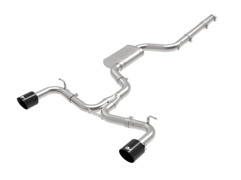 aFe MACH Force XP 3in-2.5in SS Exhaust Cat-Back 18-19 Volkswagen GTI (MK7.5) L4-2.0L (t) - Black