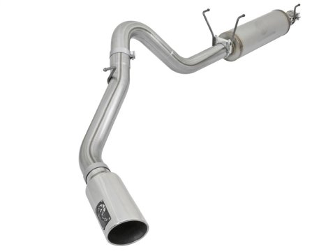 aFe MACH Force XP 4in Exhausts Cat-Back SS w/ Polished Tips 14-17 Dodge Ram 2500 V8-6.4L Hemi