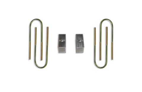 MaxTrac 82-04 Chevrolet S10 2WD 3in Rear Lowering Blocks & U-Bolts