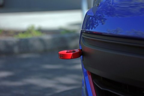 PERRIN 18-21 Subaru WRX & STI / 13-25 BRZ / 17-20 Toyota 86 Tow Hook Kit (Front) - Red