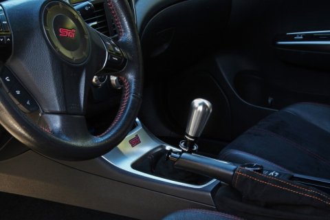 PERRIN 04-21 Subaru STI 6spd (Manual) SS Shift Knob - Tapered Style