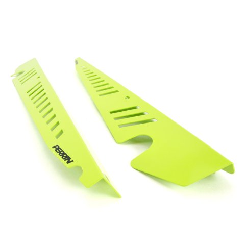 PERRIN 15-21 Subaru WRX/STI Fender Shroud Set - Neon Yellow