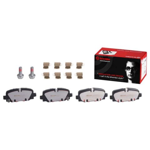 Brembo OE 17-20 Jeep Compass/22-23 Compass PRIME Ceramic Brake Pad - Rear