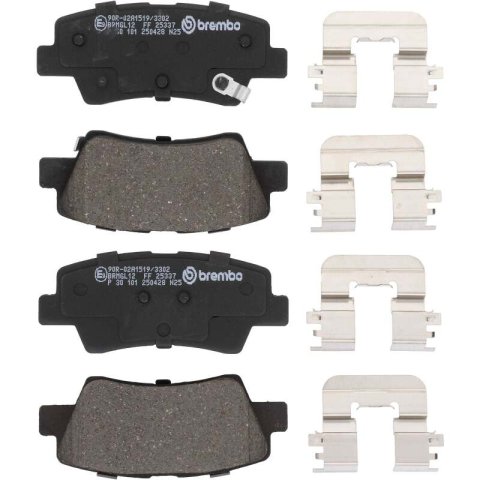 Brembo OE 21-23 Hyundai Kona/19-24 Kona Electric/19-21 Veloster Low-Met Brake Pad - Rear