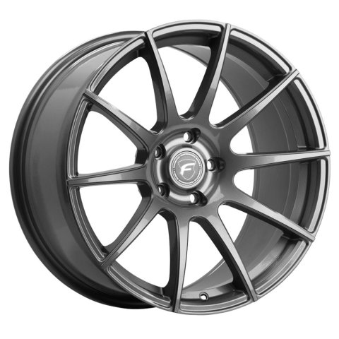 Forgestar CF10 21x12 / 5x120 BP / ET52 / 8.6in BS Gloss Black Wheel