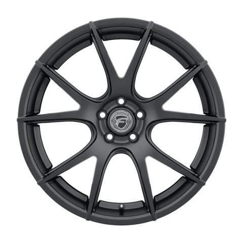 Forgestar CF5V 20x9 / 5x114.3 BP / ET35 / 6.4in BS Satin Black Wheel