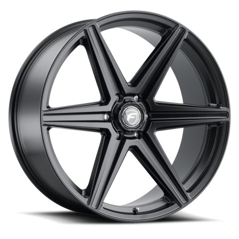 Forgestar X6 24x10 / 6x139.7 BP / ET25 / 6.5in BS Satin Black Wheel