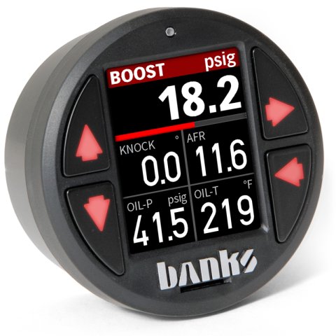 Banks Power iDash 1.8 SuperGauges 66561 Gauge, 1.8, Super Gauge, Multi-function, Universal CAN, 2 1/16 in. Diameter, Upgrade, for Derringer Tuner, Each