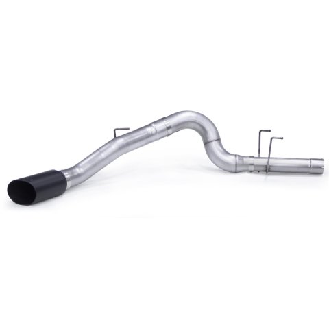 Banks Power 13-18 Ram 6.7L Mega-Cab SB 5in Monster Exhaust System - Single Exhaust w/ SS Black Tip