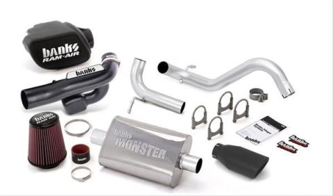 Banks Power 12-15 Jeep 3.6L Wrangler (All) 2dr Stinger Sys (no AutoMind) - SS Single Exh w/ Blk Tip