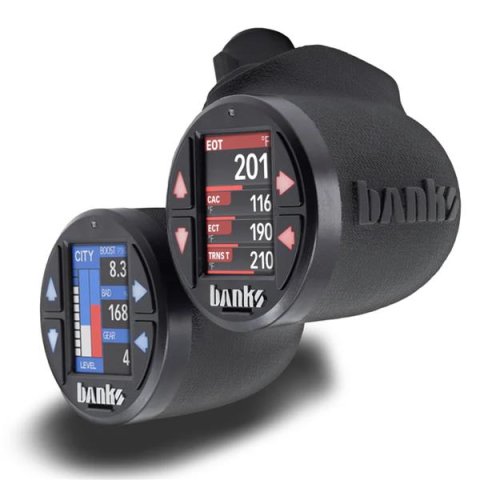 Banks Power 09-18 Dodge RAM 1500 iDash Stealth Pod Mounts - Dual Gauge