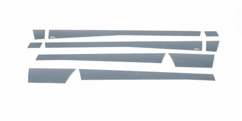 Putco 10-18 RAM 2500 Crew Cab 5.7ft- 5.5in Wide w/o Factory Flares 12pcs Blk Platinum Rocker Panels