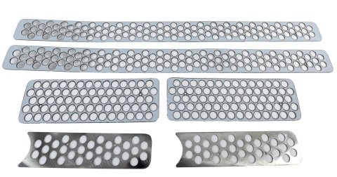 Putco 08-10 Ford SuperDuty (Will not Fit XL/FX4) Punch Stainless Steel Grilles