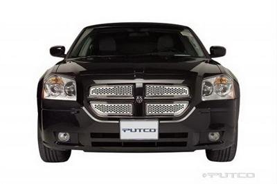 Putco 06-07 Dodge Magnum Main Grille Punch Stainless Steel Grilles
