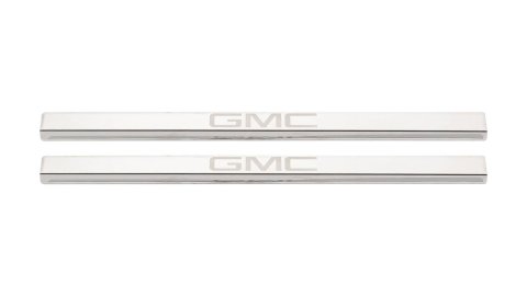 Putco 2020 GMC Sierra LD/HD Fits Double Cab and Regular Cab (2pc) w/ GMC Etching SS Door Sills