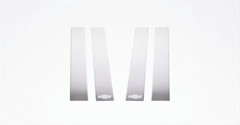 Putco 14-14 Chevrolet Silv HD - (Crew Cab) - 4pcs - SS Pillar Posts