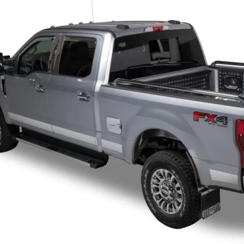 Putco 2021 Ford F-150 Reg Cab 6.5ft Short Box Black Platinum Rocker Panels (4.25in Tall 10pcs)