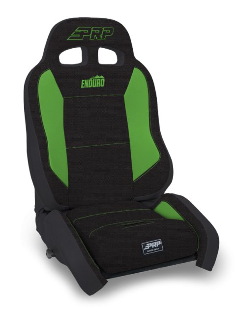 PRP EnduroCrawl Reclining Suspension Seat - Black/Green Tweed - Passenger