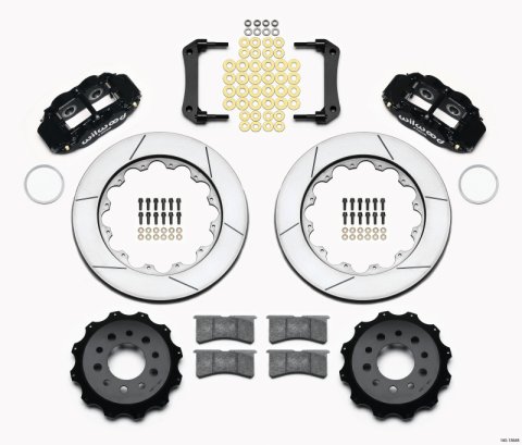 Wilwood Narrow Superlite 4R Rear Kit 14.00in Morrison Multilink IRS (2010-15 Camaro Based)