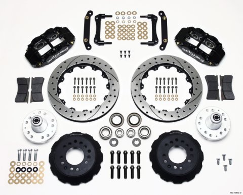 Wilwood Narrow Superlite 6R Front Hub Kit 12.88in Drilled 79-81 Camaro
