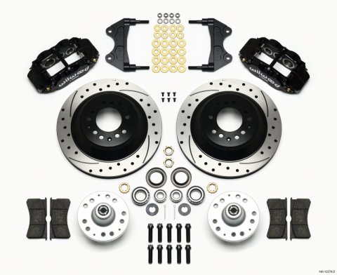 Wilwood Narrow Superlite 6R Front Hub & 1PC Rtr Kit 12.88in Drilled WWE ProSpindle