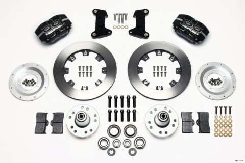 Wilwood Dynapro Dust-Boot Front Kit 12.19in 74-80 Pinto/Mustang II Disc Spindle only