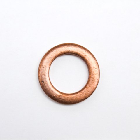 Wilwood Copper Soft Tempered Washer - 0.406in ID x 0.625in ID