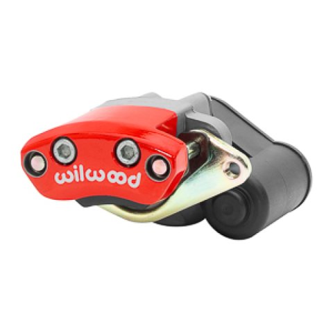 Wilwood Red Electric Parking Brake Caliper - 4.75in Bracket - 0.15-0.39in - Left