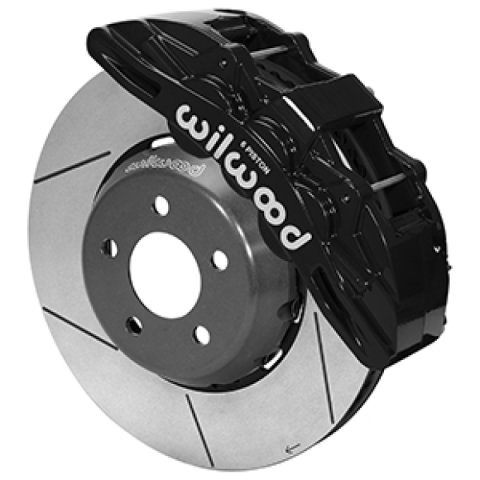 Wilwood 15-23 Mustang Front Kit SX6R Lug Drive