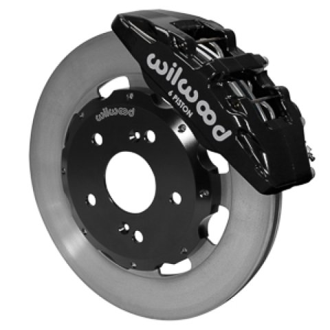 Wilwood 03-11 Honda Element / 02-06 Acura RSX Dynapro 12.19x0.81 Dynapro Front BBK - Black