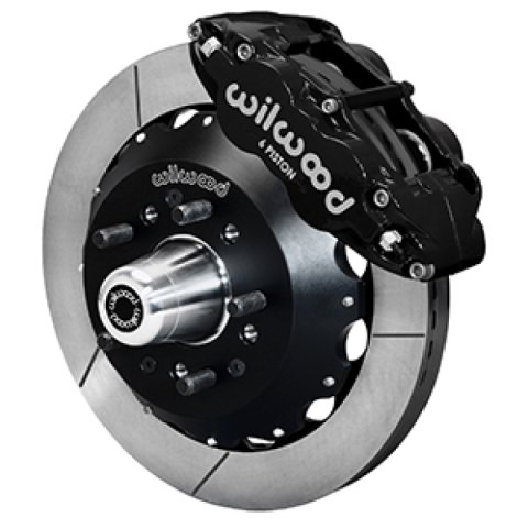 Wilwood 65-68 Chevrolet Impala W/ Drum Spindle FNSL6R - 12.88 inch Venter GT Rotor