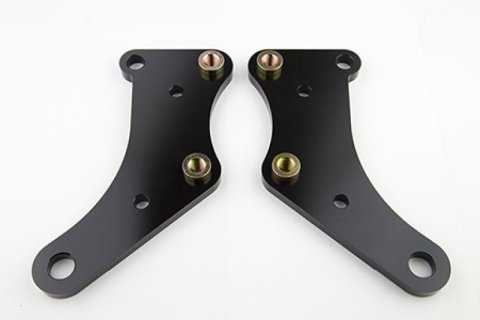 Wilwood 12.88in Dia Rotor Flat Caliper Bracket - Pair