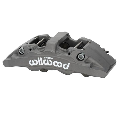 Wilwood Caliper-Aero6-L/H - Anodized 1.75/1.62in Pistons 1.25in Disc