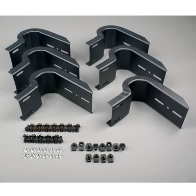 Lund 06-10 Jeep Commander EZ Running Board Mounting Bracket Kit - Brite