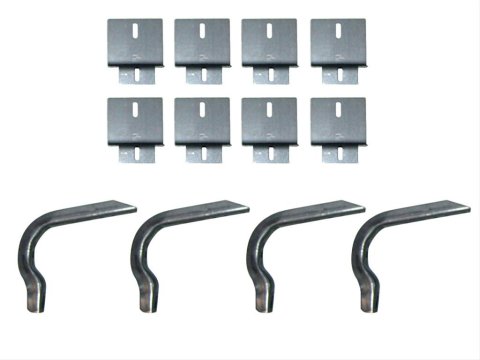 Lund 97-09 Ford Expedition EZ Running Board Mounting Bracket Kit - Brite