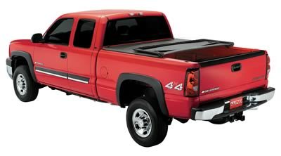 Lund 05-17 Nissan Frontier (5ft. Bed w/o Utility Track) Genesis Tri-Fold Tonneau Cover - Black