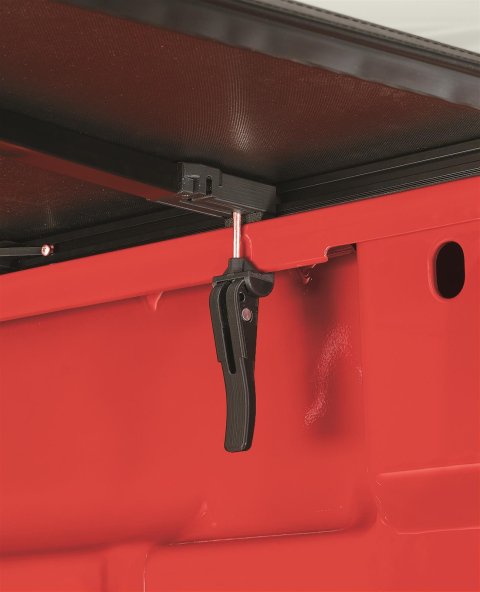 Lund 14-17 Chevy Silverado 1500 (8ft. Bed) Genesis Tri-Fold Tonneau Cover - Black