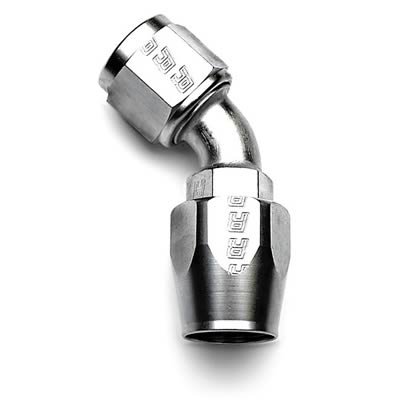 Russell Performance -6 AN Endura 45 Degree Full Flow Hose End