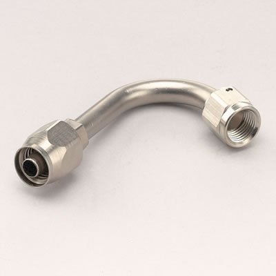 Russell Performance -6 AN Endura 120 Degree Full Flow Hose End (1in Centerline Radius)